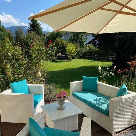 Unterwössen Charmantes Garten-Apartment: Erholung Im Chiemgau מראה חיצוני תמונה